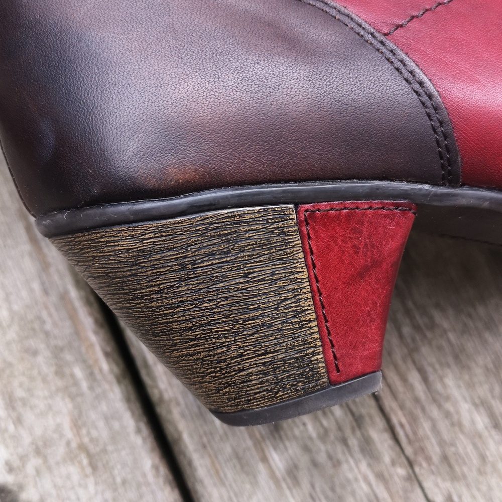 Remonte Leather Ankle Boots Size 39 - Picture 7 of 16